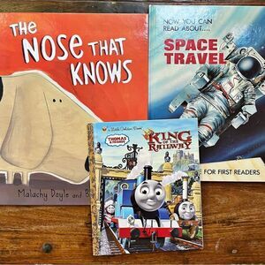 Lot of 3 Hard Cover Picture Books Preschool/ Kindergarten